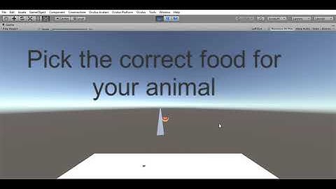 Unity Global Student Challenge 2019- Initial Setup for The Late Late Animals game