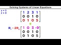 Manipulating Matrices: Elementary Row Operations and Gauss-Jordan Elimination