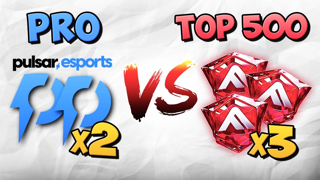 Can Two PRO Players Beat 3 Top 500 Players?