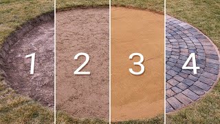 My 4 Day Fire Pit Patio Build Full DIY Project