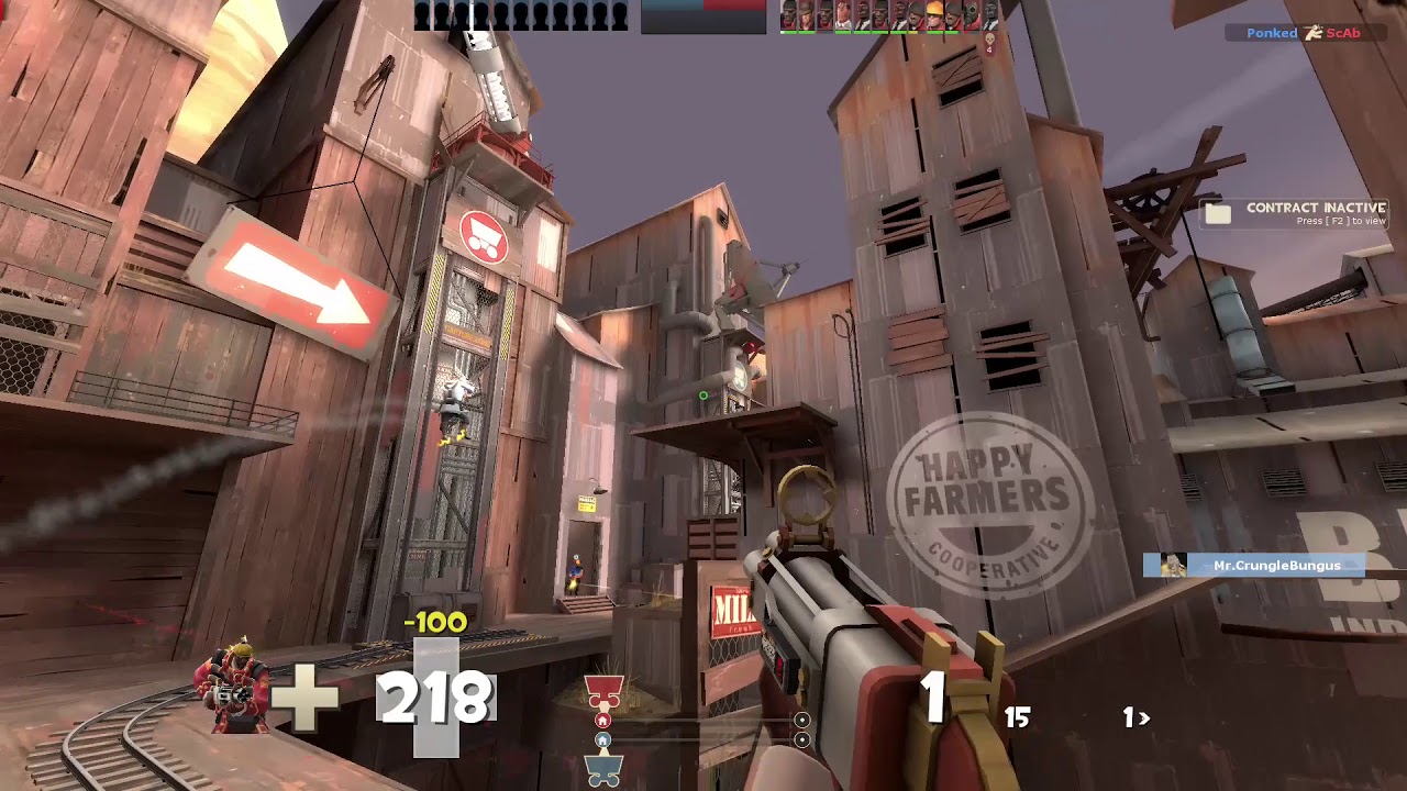 A single nasty demo airshot in a pub server [TF2]