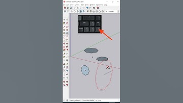 Easy Sketchup Tutorial |Polygon Tool | #shorts #sketchup #sketchuptutorial