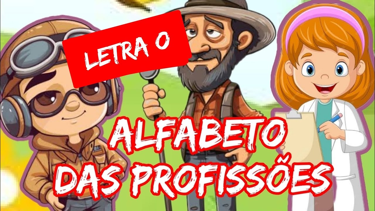 ALFABETO DAS PROFISSÕES - palavras com a letra O - YouTube