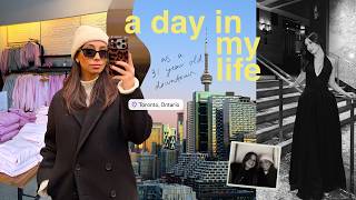 VLOG: solo day shopping downtown, a studio tour &amp; a masquerade ball…