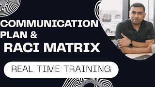 RACI Matrix & Communication plan for IT BA