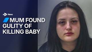 Mum found guilty of killing baby daughter with hairdryer
