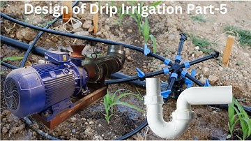 Design of Drip Irrigation Part-5 | Drip Design Steps | Drip Irrigation System | Calculate Head Loss