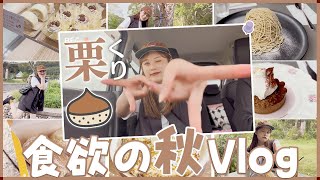 【食欲の秋】食欲が暴走して栗を食べに家族と小旅行【Vlog】【熊本】