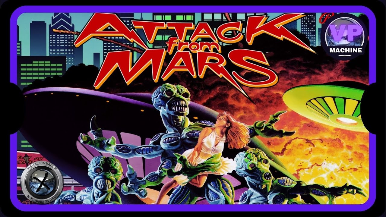 Attack from Mars Pinball – Defenda a Terra em uma Aventura Fora