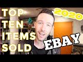 Top ten sales of 2020 on ebay estate sales thrift stores flea markets garage sales see what sold