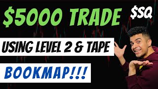 How to READ LEVEL 2? | $5000 TRADE using Level 2 & BOOKMAP | Day Trading 9EMA Strategy