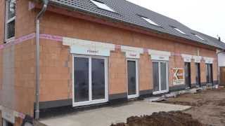Doppelhäuser Bad Homburg 13 Die Fenster Wurden Montiert, Die Innenarbeiten Beginnen.