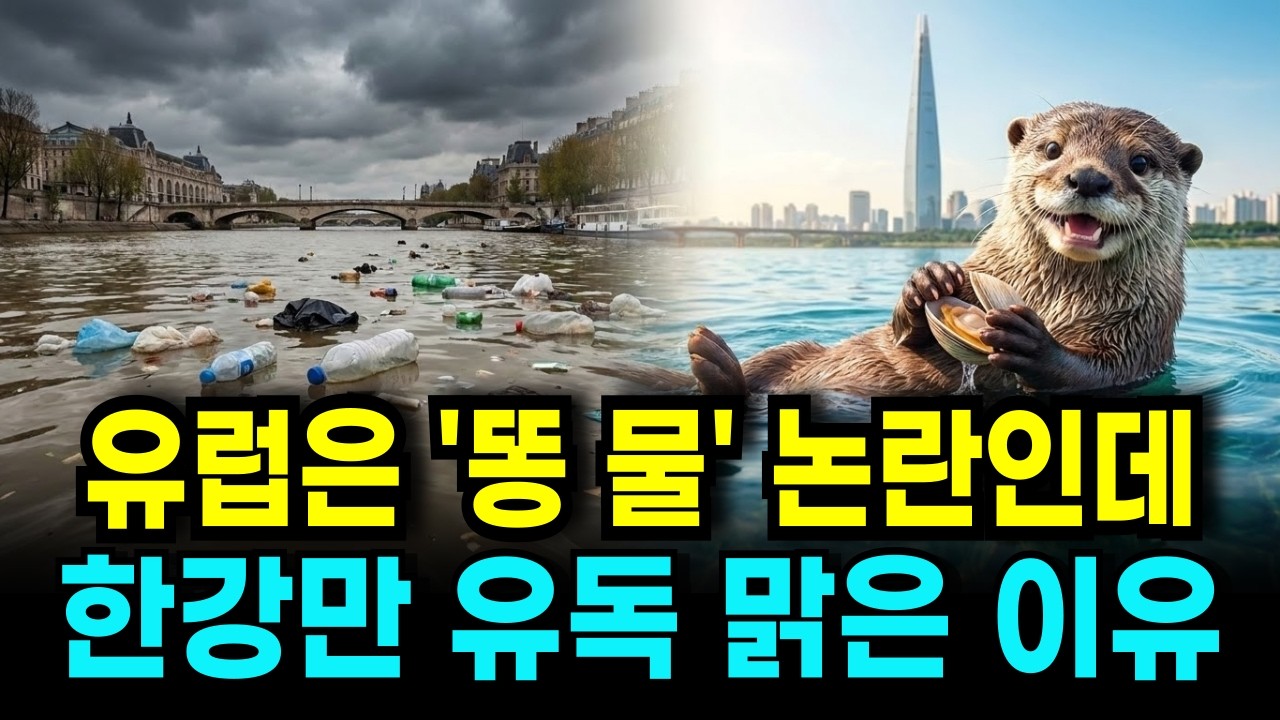 일본은 멸종, 유럽은 수질 논란… 유독 서울 한강만 깨끗한 진짜 이유