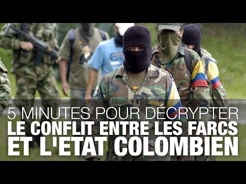 5 minutes pour décrypter le conflit entre les Farcs et la Colombie