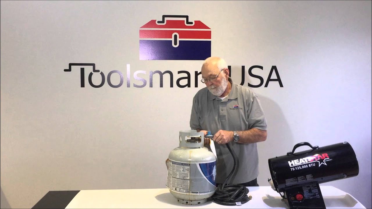 Getting to Know Your HeatStar Forced Air Propane Heater HS85FAV with  ToolsmartUSA.com - YouTube