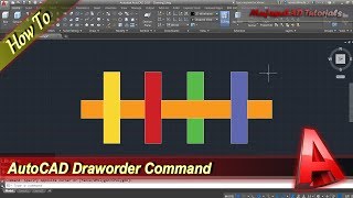 AutoCAD Tutorial How To Use Draworder Command
