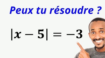 Equations avec valeur absolue 