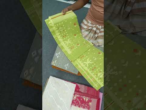 চলে আসলো তাতঁ থেকে টাটকা জামদানী শাড়ি গুলো। ঢাকাই জামদানী শাড়ি | Dhakai Jamdani saree |