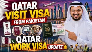Qatar Work Visa Process From Pakistan 2026 | Qatar Visit Visa For Pakistani | Latest Update