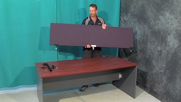 SK Partitions Desk Partitions Video