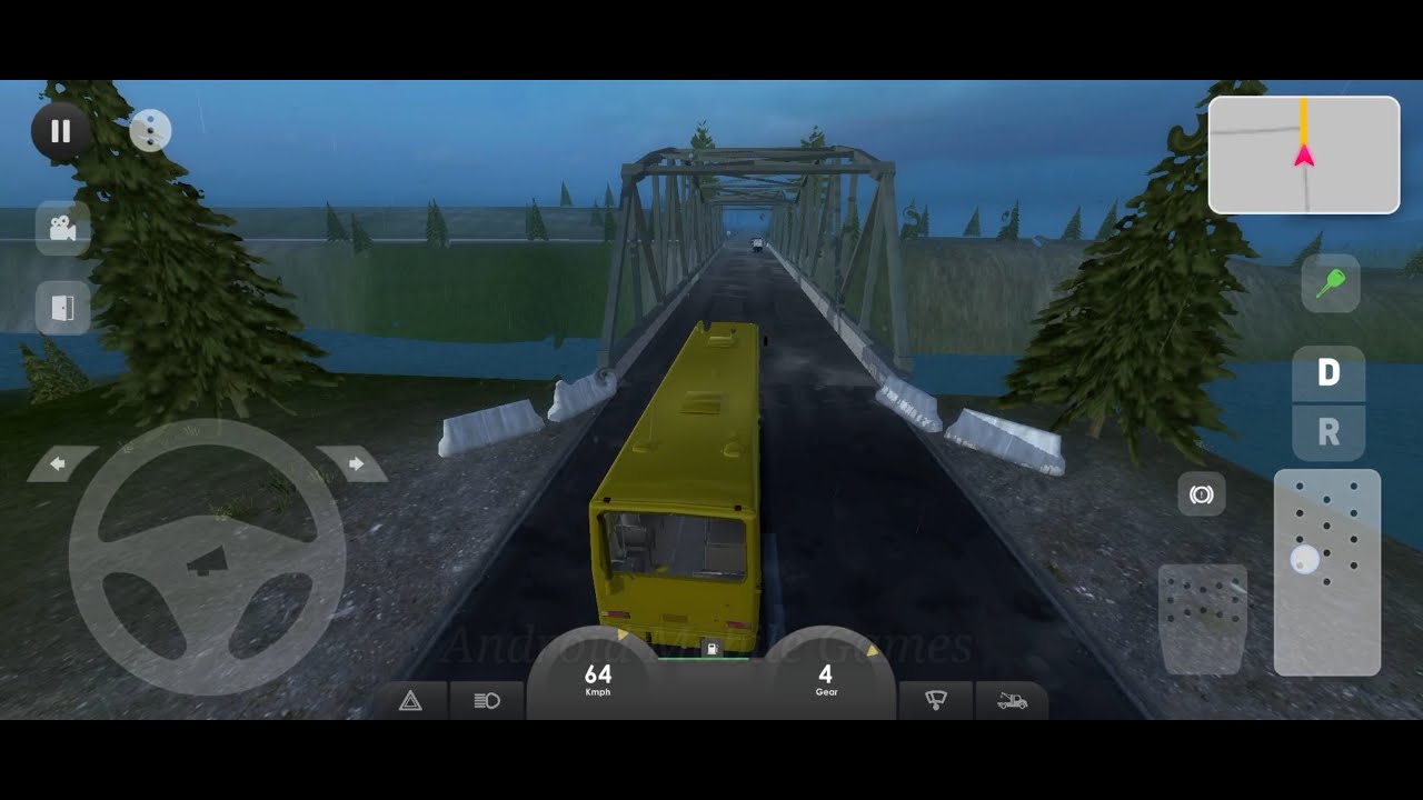 Euro Coach Bus Simulator Rain mode 2020 #2 - City Bus Driving Games - Android mobile games