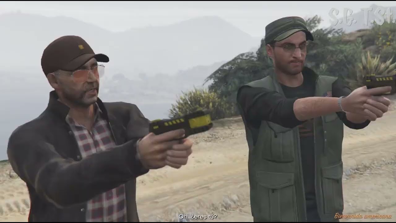 Grand Theft Auto V.- Ps5  GamePlay. P77. BIENVENIDA AMERICANA. Sub.Español.
