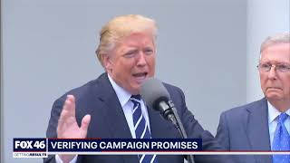Tracking campaign promises and progress