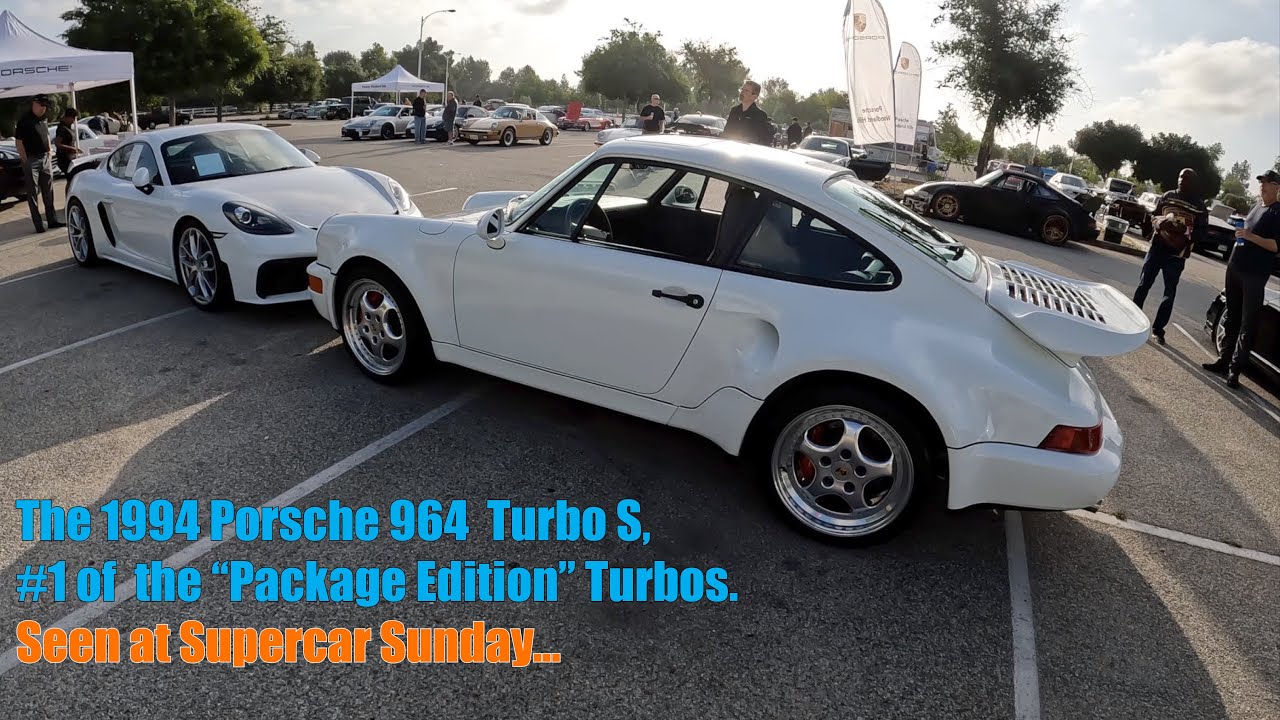 The 1994 Porsche 964 Turbo S,#1 of the “Package Edition” Turbos