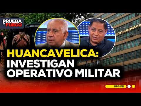 Cinco fallecidos en operación militar de Huancavelica | Detalles de la investigación