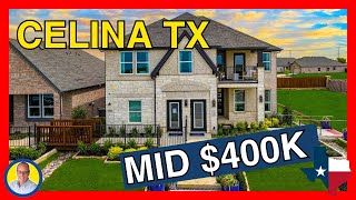 WOW!  New Home: Starting at $400,000 in Celina, Texas!