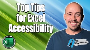 4 Tips For Excel Accessibility