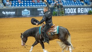 OO7 and Gabriel Borges ; 2023 100X REINING CLASSIC STAKES CHAMPIONS 232