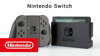 Nintendo Switch with Neon Blue and Neon Red Joy‑Con HADSKABAH