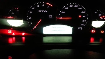 Cluster mod on 2006 GTO