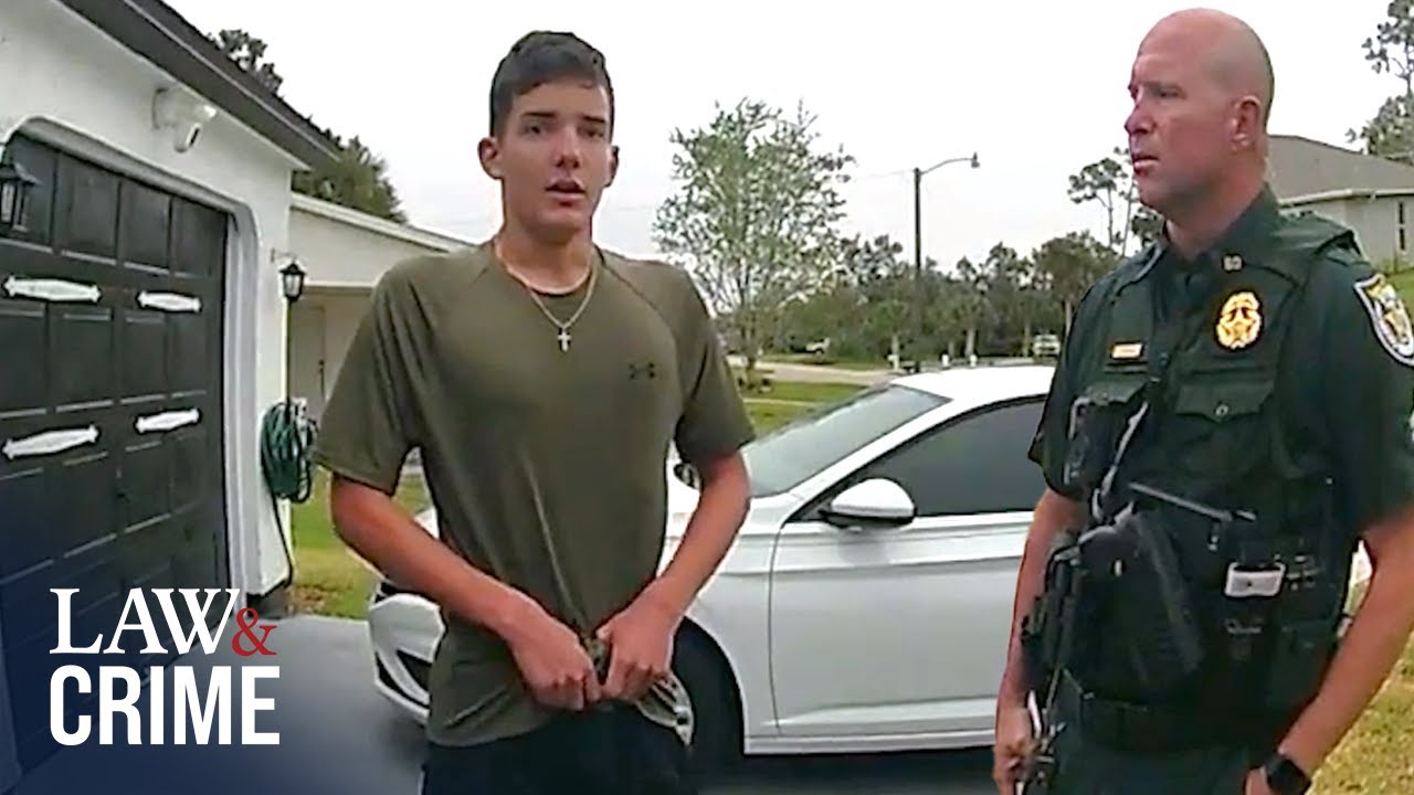 Bodycam Shows Teen Accused of Killing Mom Months Before Stabbing: 'I'm Not a Psychopath!'