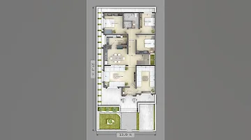 House Floor Plan 18x11 5m House Floorplan FarhadMMD 