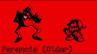 Fan Retake Paranoia Older V3 - Fnf Marios Madness V2