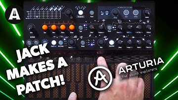 Jack Makes a Patch on the Arturia MicroFreak! - Playing Only
