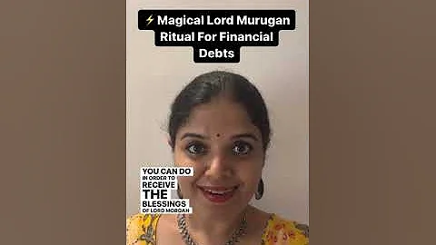 ⚡️ Follow This For 6 Tuesdays | Magical Lord Murugan Ritual For Financial DEBTS | Powerful