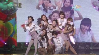 f(x) - Chu~♡, 에프엑스 - 츄~♡ & Kissing You, 키싱유  (ft. SNSD, 소녀시대) @ MuBank 20100101