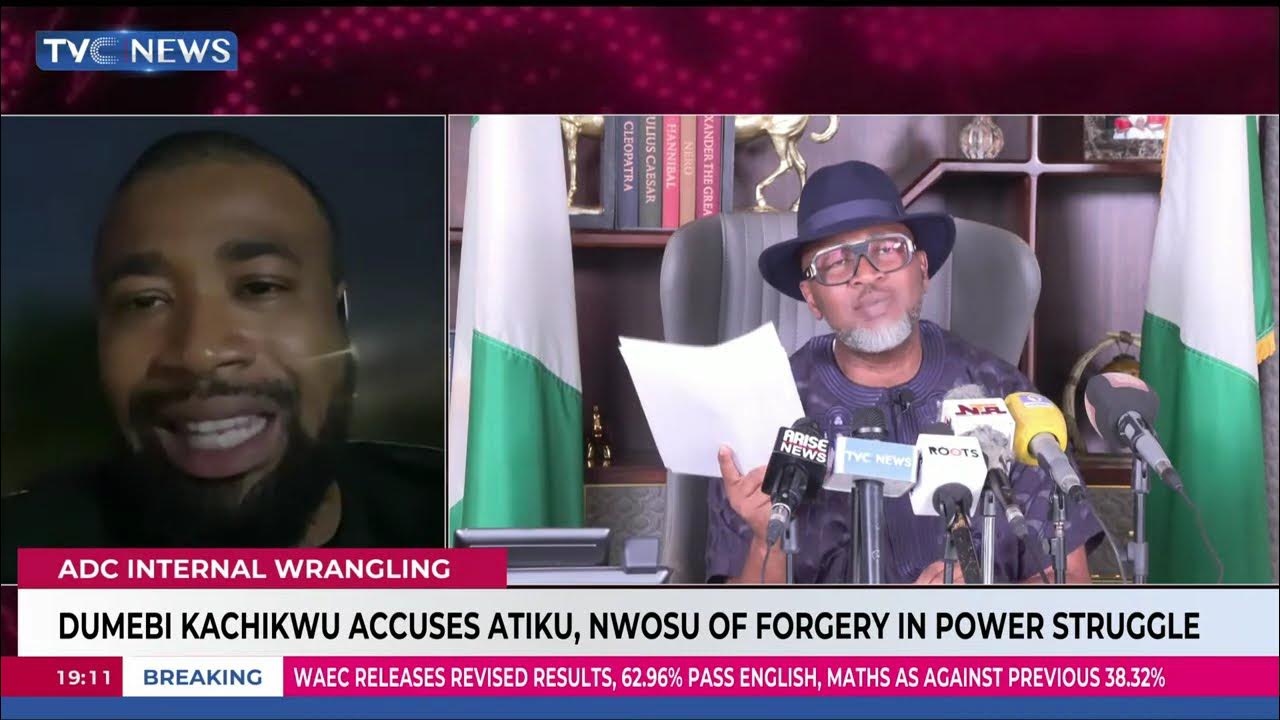 Ademola Lawrence Speaks On Dumebi Kachikwu Accuses Atiku, Nwosu Of Forgery In Power Struggle