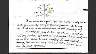 Computer Graphics And Multimedia:Circle Drawing Algorithm,Mid-Point Circle Algorithm