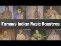 Famous indian music maestros  musical maestros gk vocabulary   musical maestros of india