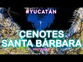 🌎🧜‍♂️ YUCATÁN: 3 CENOTES EN UN DÍA |SANTA BÁRBARA HOMÚN |CUÁNTO CUESTA?|QUÉ INCLUYE? @sebitastrip