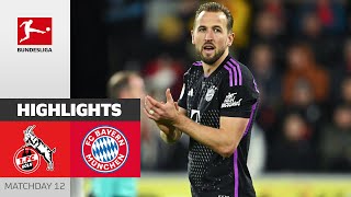 1. Fc Köln - Fc Bayern München Highlights Matchday 12 Bundesliga 2324