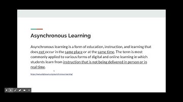 Learning To Make a Google Classroom Assignment Asynchronous