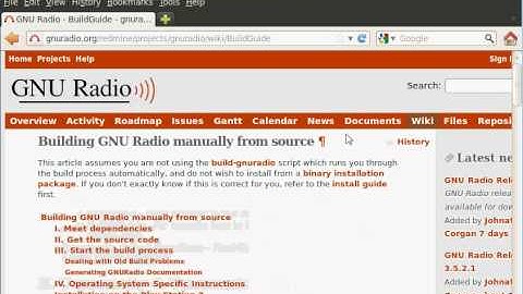 GNURADIO installation from source part-1 (Installing dependencies)