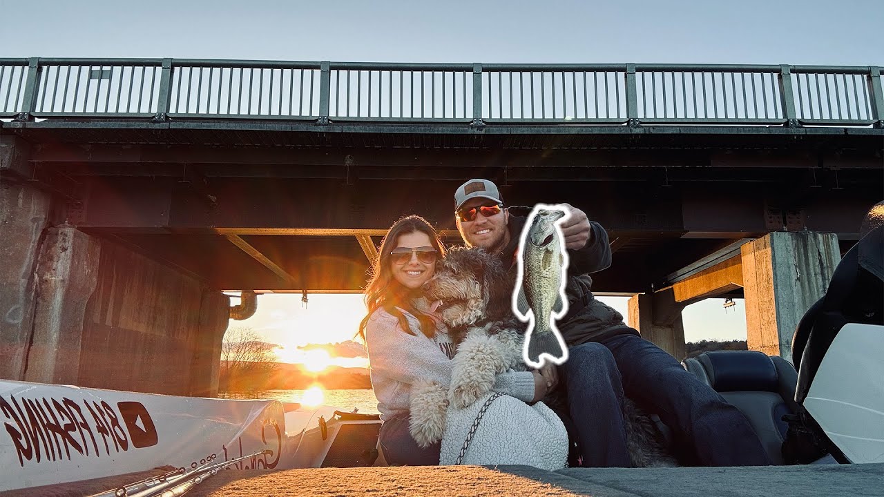 BASS Fishing With A BERNEDOODLE!