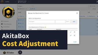 Cost Adjustment in AkitaBox: Navigate Market Shifts with Confidence