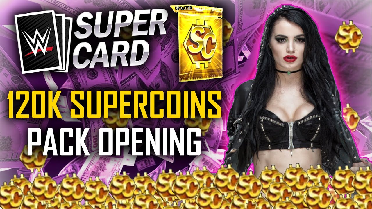 120K SUPERCOINS PACK OPENING!! - SUPERSTORE PACKS!! - WWE SUPERCARD S8